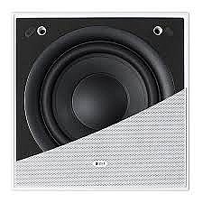 סאב וופר שקוע עגול מבית KEF CI200QSB סאב וופר שקוע עגול מבית KEF CI200QSB